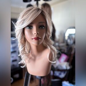 Belle Tress “Morgan” wig in color Crushed Almond Blond-R City collection New